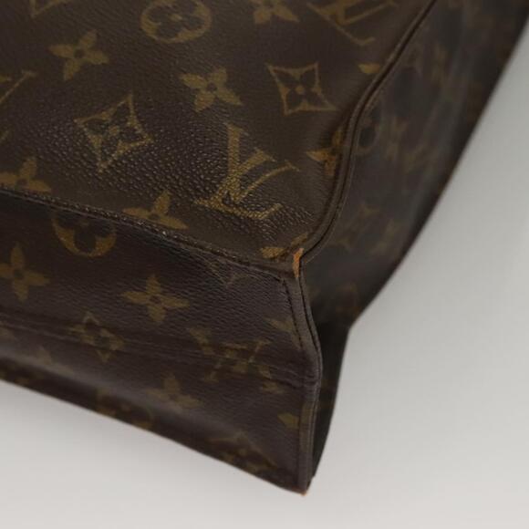 LOUIS VUITTON Monogram Sac Plat Hand Bag M51140 - Picture 13 of 16